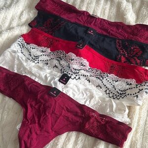6 thong bundle NWT